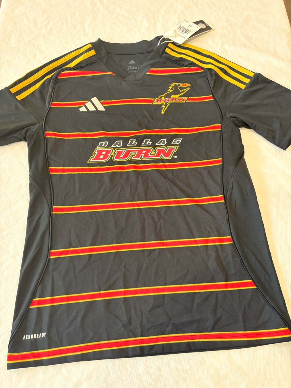 Adidas mls Dallas Burn jersey youth large